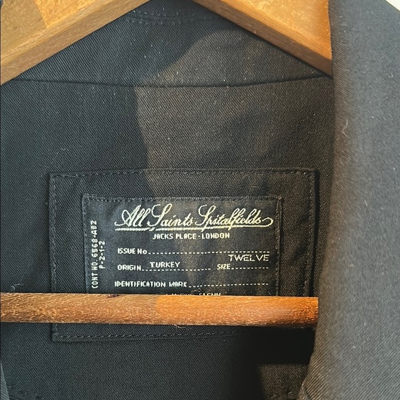 Classic Allsaints Black Women's Blazer - Picture 2 of 6